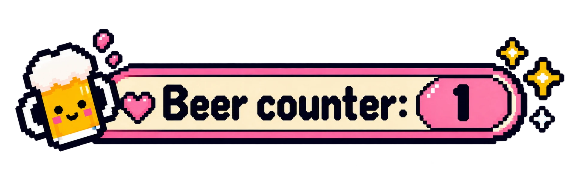 Beer counter: 1